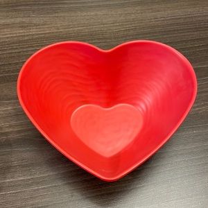 NWT. Heart Red Bowl Target Threshold Valentines Day